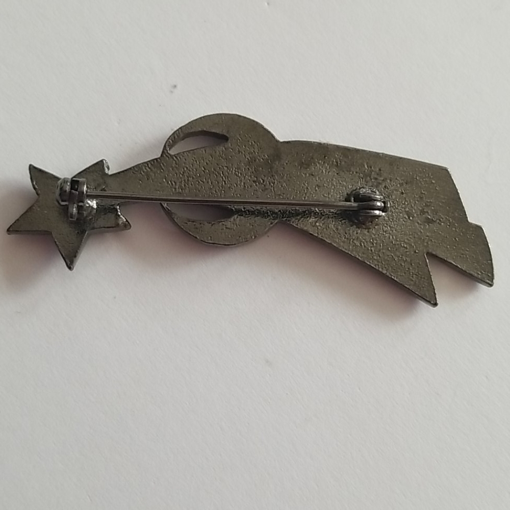 Shooting star brooch - Picture 2 of 6